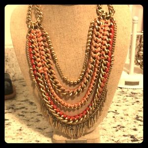 Stella and dot statement necklace rarely worn.